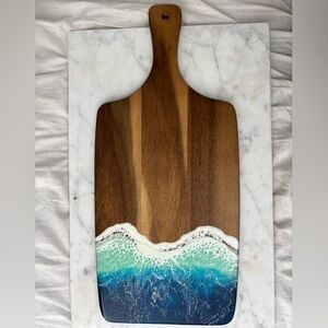 COPY - Ocean Wave Resin Cheese Board